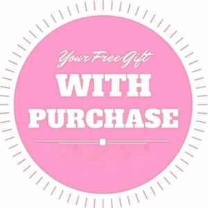 Free gift with every purchase! ✨